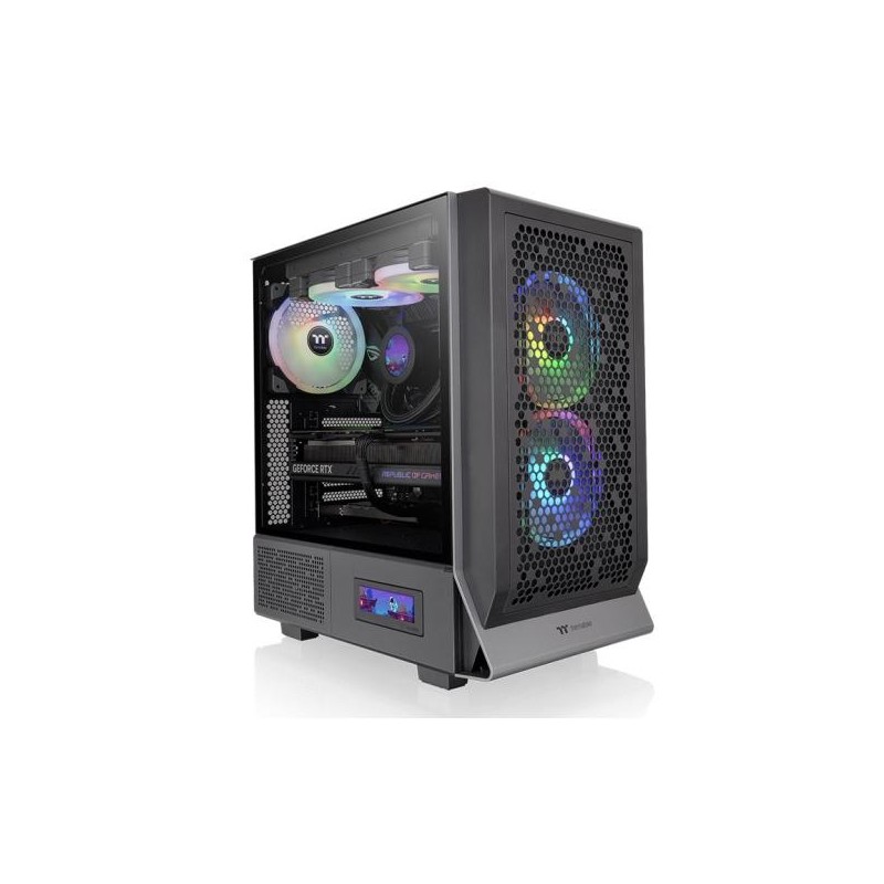 THERMALTAKE CASE M.TOWER CERES 300 TG ARGB TG 2xCT140 ARGB + 1xCT140 FAN