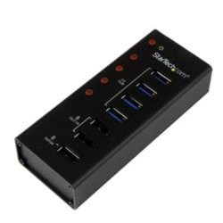 HUB USB 3.0 ALIMENTATO A 4 PORTE -