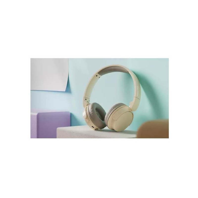 CUFFIA OVER-EAR WIRELESS BEIGE