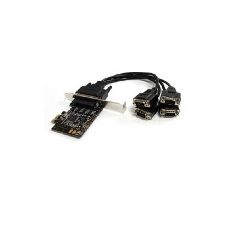 SCHEDA PCIE A 4 PORTE SERIALI