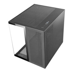 MARSGAMING CASE MC-NOVAM IN ALLUMINIO DUAL-CHAMBER TG 90º BLACK