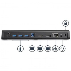 DOCKING STATION LAPTOP USB3 4K