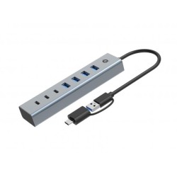 7-PORT USB 3.0 HUB WITH POWER ADAPT