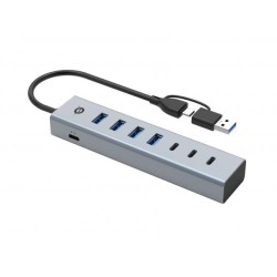 7-PORT USB 3.0 HUB WITH POWER ADAPT