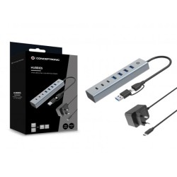 7-PORT USB 3.0 HUB WITH POWER ADAPT
