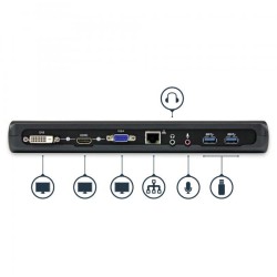 DOCKING STATION UNIVERSALE USB 3.0
