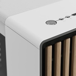 FRACTAL CASE TOWER NORTH XL CHALK WHITE TG CLEAR