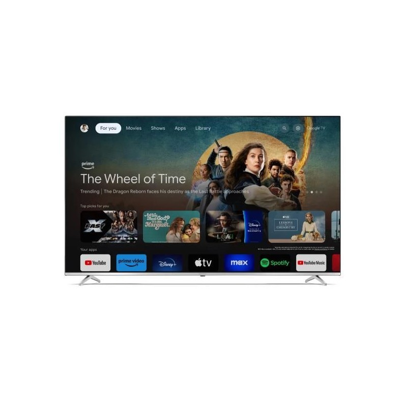 70 UHD 4K QLED FRAMELESS GOOGLE TV