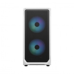 FRACTAL CASE MID TOWER FOCUS 2 RGB WHITE TG CLEAR TINT