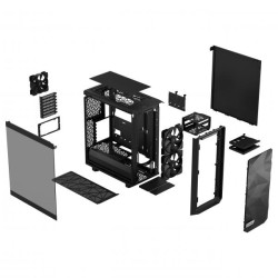 FRACTAL CASE MID TOWER MESHIFY 2 COMPACT LITE BLACK TG LIGHT TINT