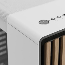FRACTAL CASE MID TOWER NORTH CHALK WHITE TG CLEAR TINT
