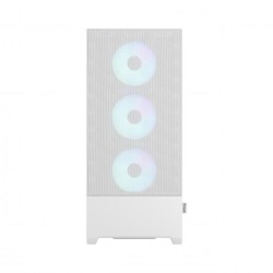 FRACTAL CASE TOWER POP XL AIR RGB WHITE TG CLEAR TINT