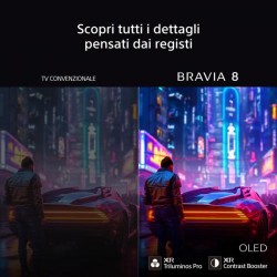 SDS BRAVIA 8 XR OLED GOOGLE TV