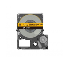 MATTE TAPE   YELLOW/BLACK 18MM(8M)