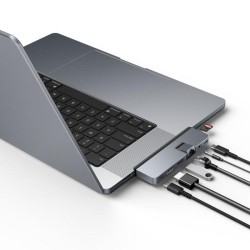 HYPERDRIVE DUAL USB-C GREY
