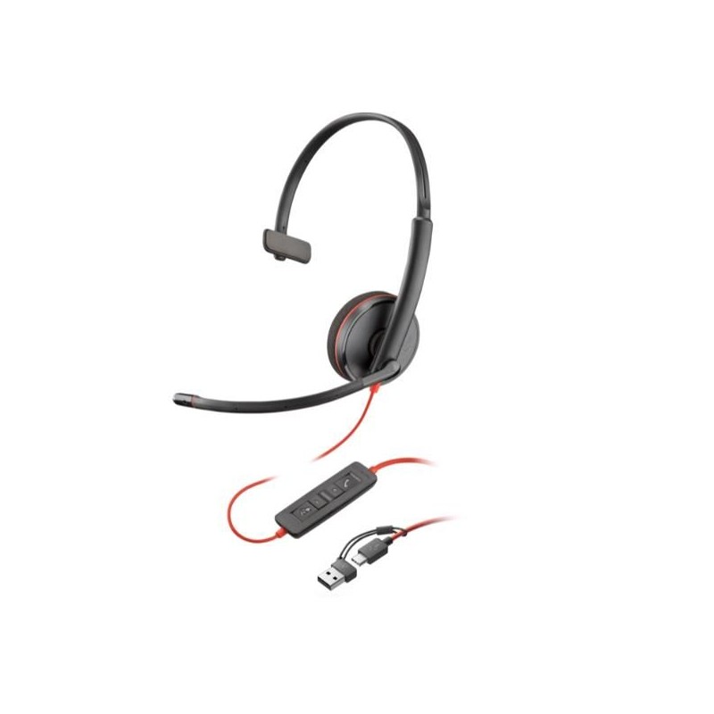 POLY BW 3210 MONO USB-C+A+AUX MOQ12