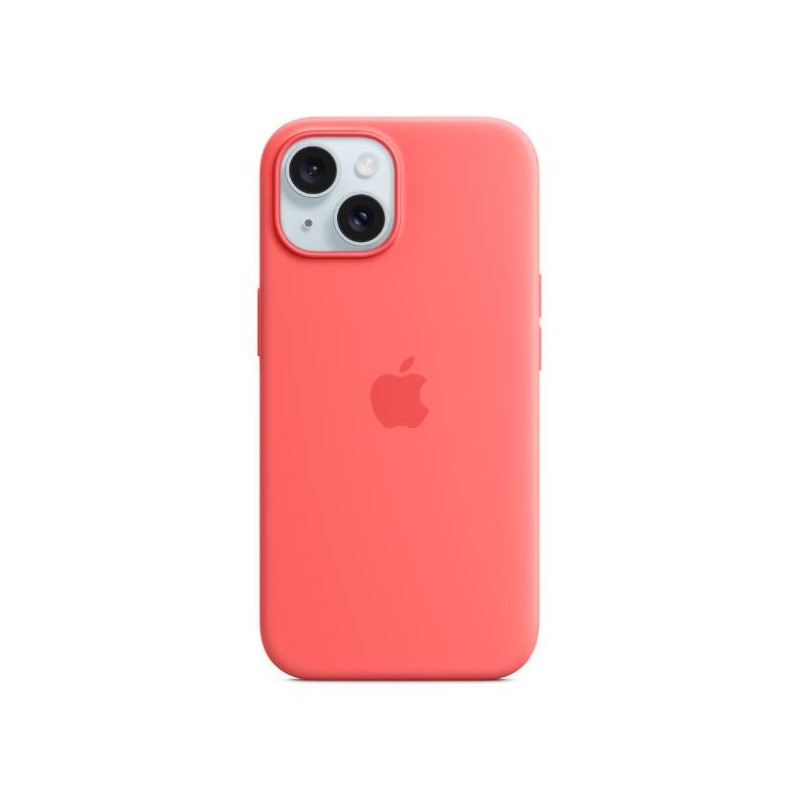IPHONE 15 PLUS SI CASE GUAVA