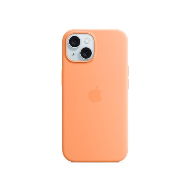IPHONE 15 PLUS SI CASE ORANGESORBET