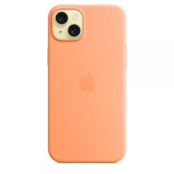 IPHONE 15 PLUS SI CASE ORANGESORBET