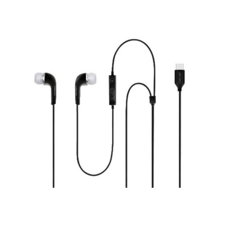 AURICOLARI USB-C BLACK BULK