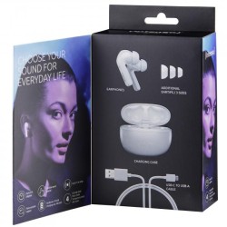 TRUE WIRELESS EARPHONE WHITE