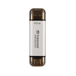 512GB EXTSSD USB10GBPS TYPEC/A SILV