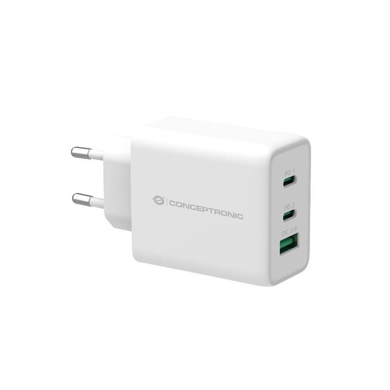 3-PORT 65W GAN USB PD CHARGER