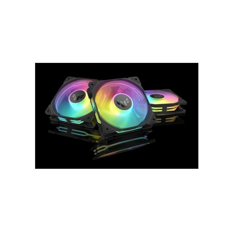 TR120 FAN ARGB REV BLACK 3IN1