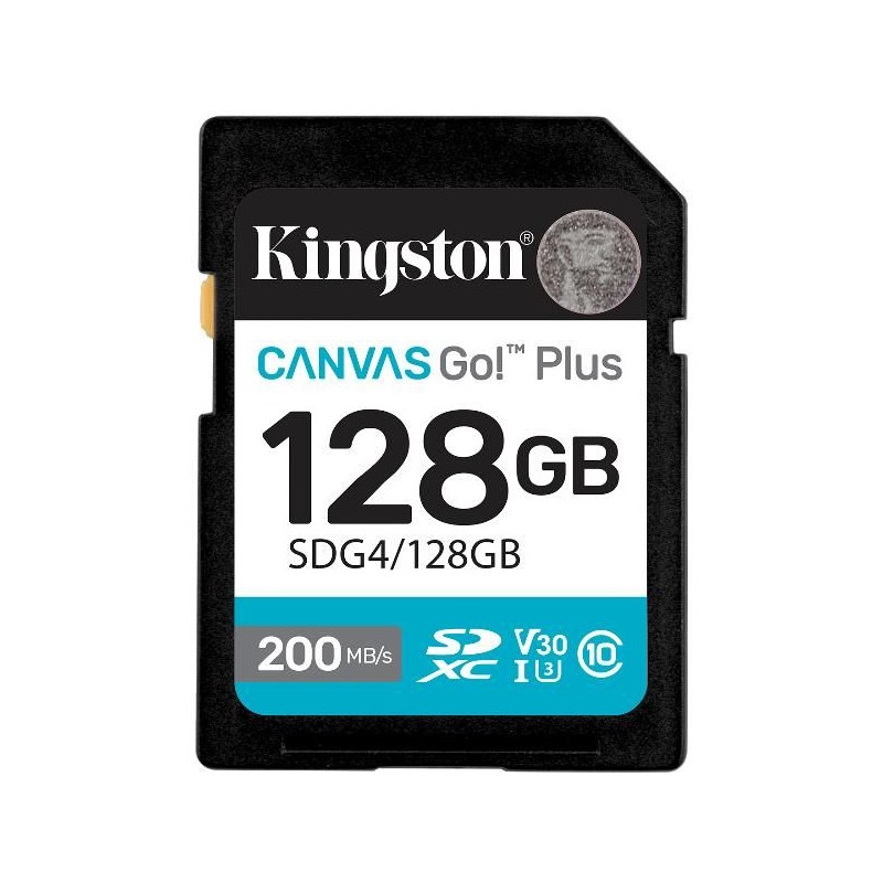 128GB SDXC CANVAS GO PLUS GEN4
