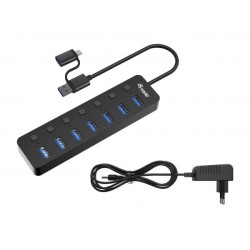 7PORT USB 3.2 GEN 1 HUB PD