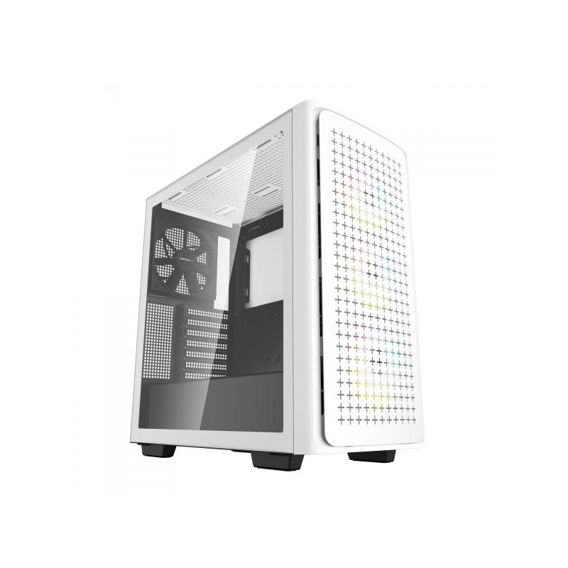 DEEPCOOL CASE MID TOWER CK560WH WHITE TG 3x120+1x140mm FAN R-CK560-WHAAE4-G