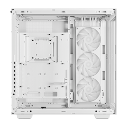 DEEPCOOL CASE MID TOWER CH780 WH 1x420 ARGB FAN VETRI PANORAMICI
