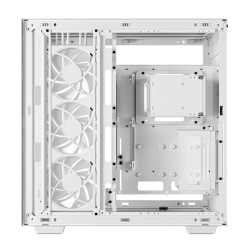 DEEPCOOL CASE MID TOWER CH780 WH 1x420 ARGB FAN VETRI PANORAMICI