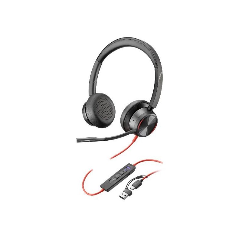 POLY BW 8225 STEREO USB-C+A MOQ10