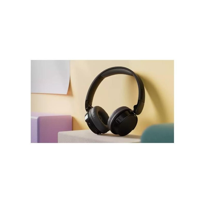 CUFFIA OVER-EAR WIRELESS BLACK