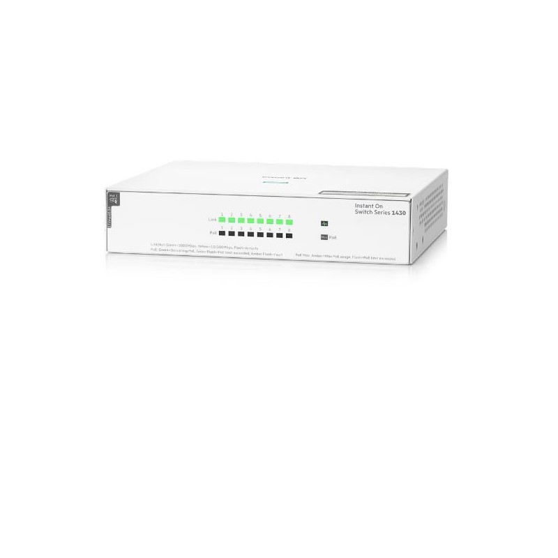 HPE NW INSTANT ON 1430 8P GB POE