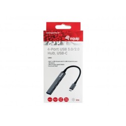 4-PORT USB 3.0/2.0 HUB  USB-C