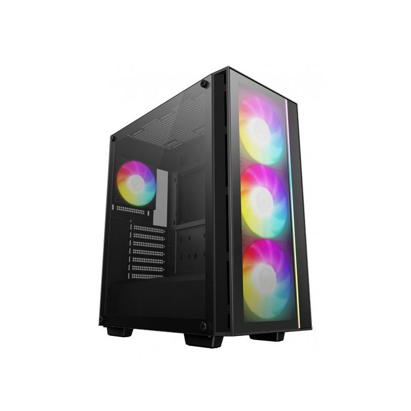 DEEPCOOL CASE MID TOWER MATREXX 55 V4 C TG 3x140+1x120mm ARGB Fan