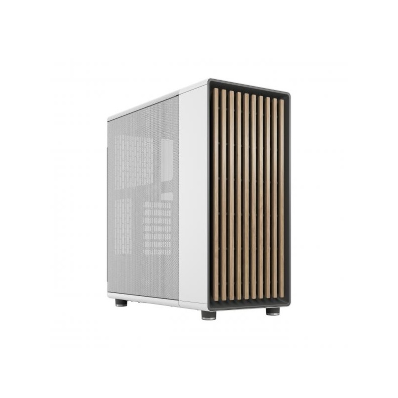FRACTAL CASE MID TOWER NORTH CHALK WHITE