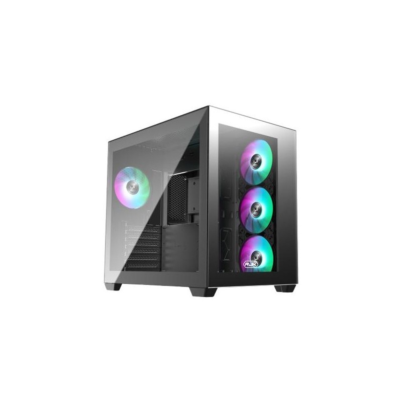 RAIJINTEK CASE M.TOWER PAEAN C7 BLACK TG4 4xARGB FAN 4xTG 410mmVGA