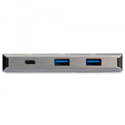 HUB USB-C A 3 PORTE CON GBE