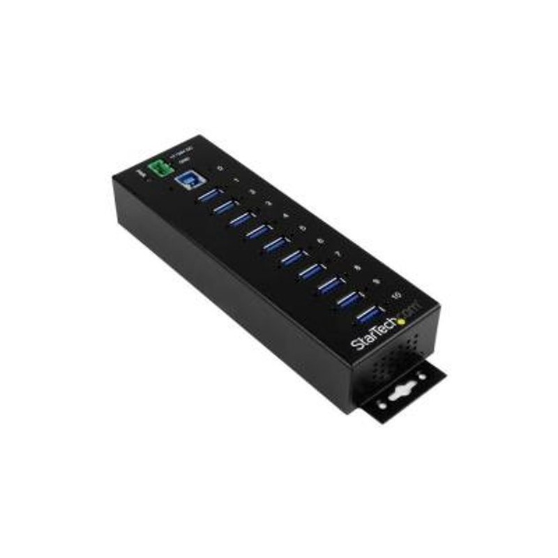 HUB INDUSTRIALE USB 3-10 PORTE