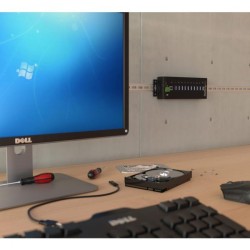 HUB INDUSTRIALE USB 3-10 PORTE