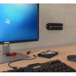 HUB INDUSTRIALE USB 3-10 PORTE