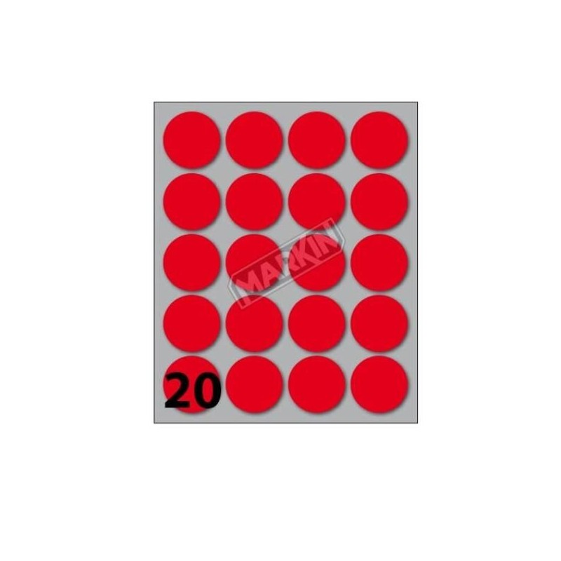 CONF10 BUSTE ETICH 8 ROSSE DIAM27