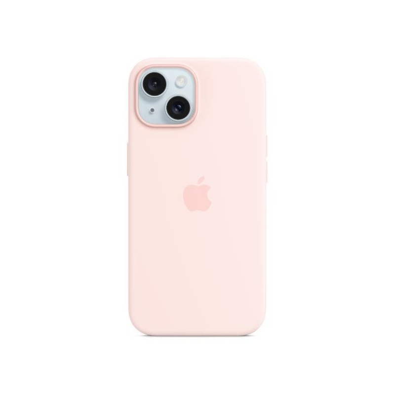 IPHONE 15 PLUS SI CASE LIGHT PINK