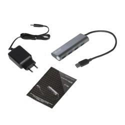 USB 3.0 METAL CHARG 4 PORT
