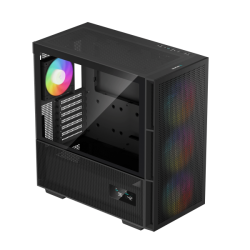 DEEPCOOL CASE MID TOWER CH560 DIGITAL TG 3x140F+1*120B FAN ARGB R-CH560-BKA