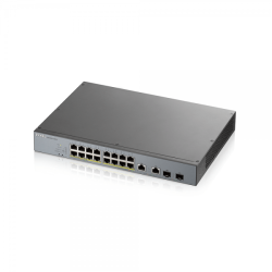 SWITCH MANAGED CCTV:16 PORTE GIGABI
