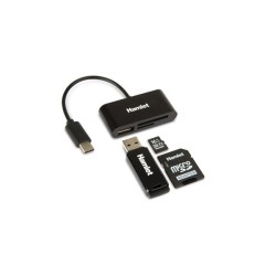 LETTORE MEMORIE SD-MICRO SD - USB C